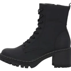 Damen Palado Stiefel<Kefalonia, Schnürstiefeletten, Damen, Schwarz Matt