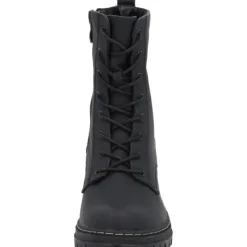 Damen Palado Stiefel<Kefalonia, Schnürstiefeletten, Damen, Schwarz Matt