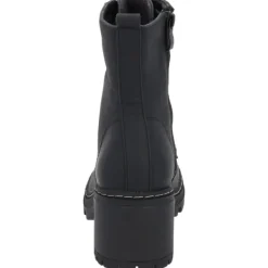 Damen Palado Stiefel<Kefalonia, Schnürstiefeletten, Damen, Schwarz Matt