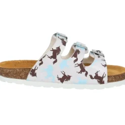 Kinder Palado Pantoletten & Badeschuhe<Kids Capri G Print, Pantoletten, Kinder, Weiß Unicorn