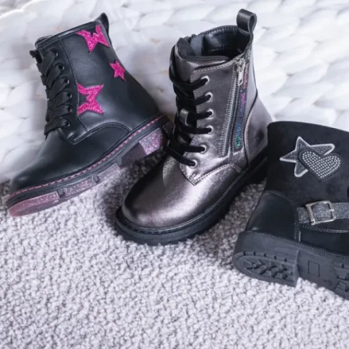 Kinder Palado Stiefel<Kids Getina G, Stiefel (Kinder), Kinder, Schwarz