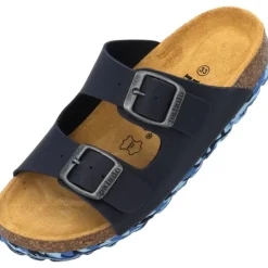 Kinder Palado Pantoletten & Badeschuhe<Kids Korfu B, Pantoletten, Kinder, Dunkelblau/Camou