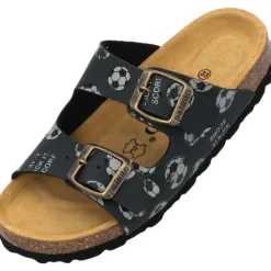 Kinder Palado Pantoletten & Badeschuhe<Kids Korfu B, Pantoletten, Kinder, Schwarz Kicker