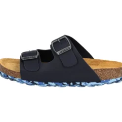 Kinder Palado Pantoletten & Badeschuhe<Kids Korfu B, Pantoletten, Kinder, Dunkelblau/Camou