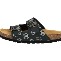 Kinder Palado Pantoletten & Badeschuhe<Kids Korfu B, Pantoletten, Kinder, Schwarz Kicker