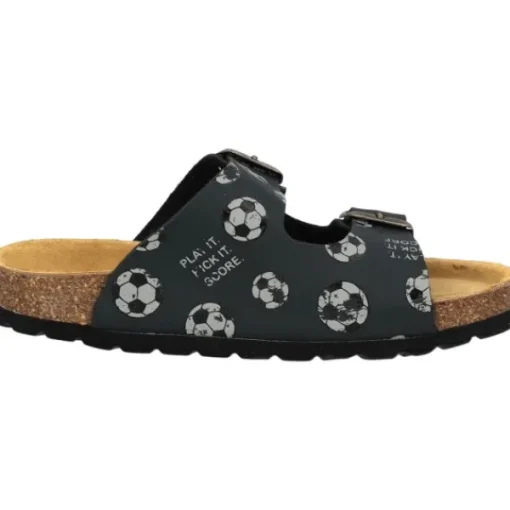 Kinder Palado Pantoletten & Badeschuhe<Kids Korfu B, Pantoletten, Kinder, Schwarz Kicker