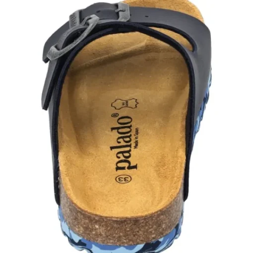 Kinder Palado Pantoletten & Badeschuhe<Kids Korfu B, Pantoletten, Kinder, Dunkelblau/Camou