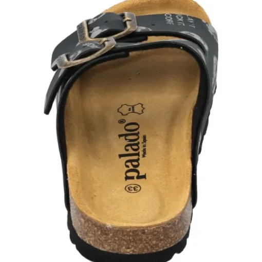Kinder Palado Pantoletten & Badeschuhe<Kids Korfu B, Pantoletten, Kinder, Schwarz Kicker