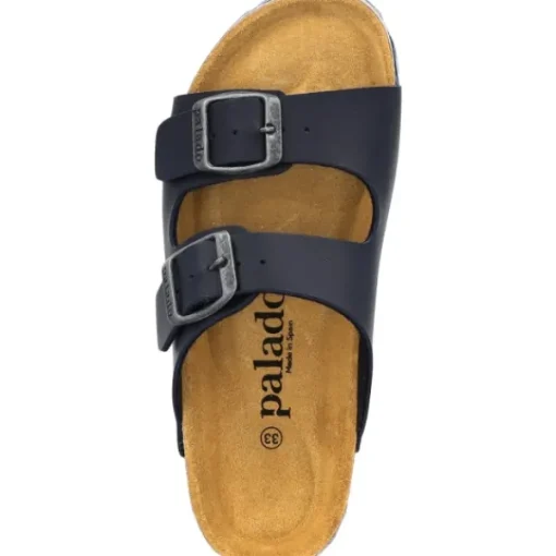 Kinder Palado Pantoletten & Badeschuhe<Kids Korfu B, Pantoletten, Kinder, Dunkelblau/Camou