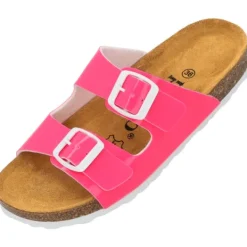 Kinder Palado Pantoletten & Badeschuhe<Kids Korfu G, Pantoletten, Kinder, Pink Neon