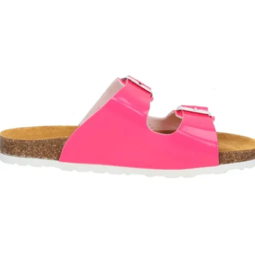 Kinder Palado Pantoletten & Badeschuhe<Kids Korfu G, Pantoletten, Kinder, Pink Neon