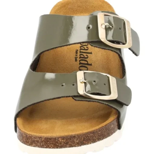 Kinder Palado Pantoletten & Badeschuhe<Kids Korfu G, Pantoletten, Kinder, Khaki