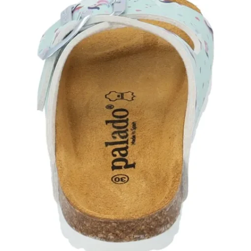 Kinder Palado Pantoletten & Badeschuhe<Kids Korfu G, Pantoletten, Kinder, Türkis Unicorn