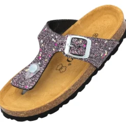 Kinder Palado Pantoletten & Badeschuhe<Kids Kos G Glitzer, Zehentrenner, Kinder, Violett