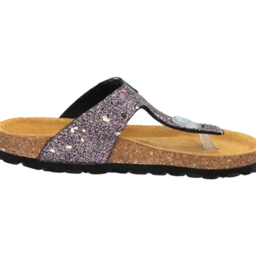 Kinder Palado Pantoletten & Badeschuhe<Kids Kos G Glitzer, Zehentrenner, Kinder, Violett