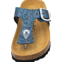 Kinder Palado Pantoletten & Badeschuhe<Kids Kos G Glitzer, Zehentrenner, Kinder, Blau