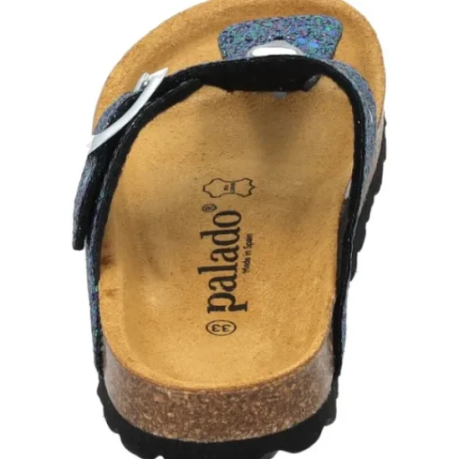 Kinder Palado Pantoletten & Badeschuhe<Kids Kos G Glitzer, Zehentrenner, Kinder, Blau