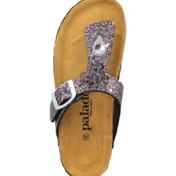 Kinder Palado Pantoletten & Badeschuhe<Kids Kos G Glitzer, Zehentrenner, Kinder, Violett