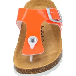 Kinder Palado Pantoletten & Badeschuhe<Kids Kos G Lack, Zehentrenner, Kinder, Orange Neon