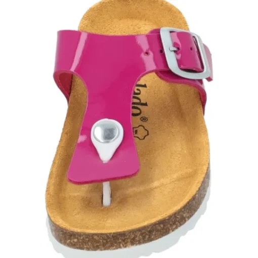 Kinder Palado Pantoletten & Badeschuhe<Kids Kos G Lack, Zehentrenner, Kinder, Magenta