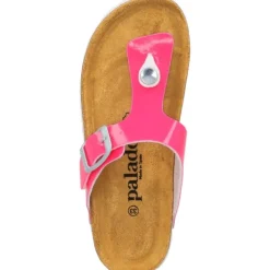 Kinder Palado Pantoletten & Badeschuhe<Kids Kos G Lack, Zehentrenner, Kinder, Pink Neon