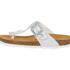 Kinder Palado Pantoletten & Badeschuhe<Kids Kos G Leo, Zehentrenner, Kinder, Weiß/Silber