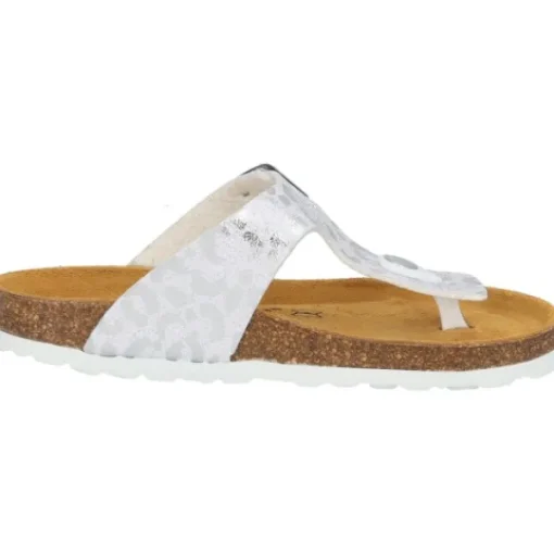 Kinder Palado Pantoletten & Badeschuhe<Kids Kos G Leo, Zehentrenner, Kinder, Weiß/Silber