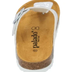 Kinder Palado Pantoletten & Badeschuhe<Kids Kos G Leo, Zehentrenner, Kinder, Weiß/Silber
