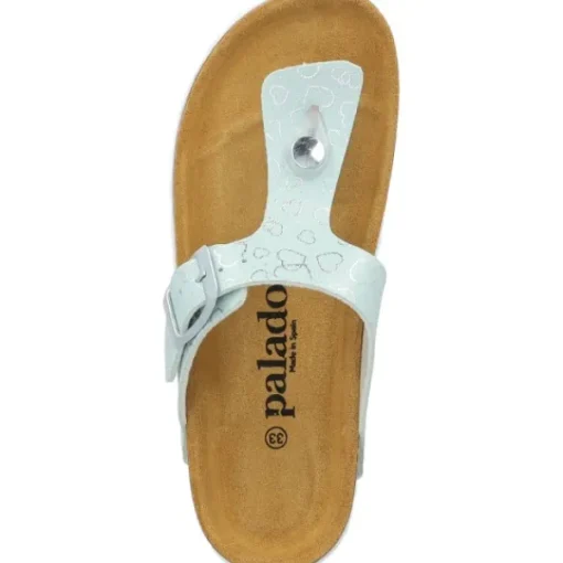 Kinder Palado Pantoletten & Badeschuhe<Kids Kos G Love, Zehentrenner, Kinder, Türkis/Transparent