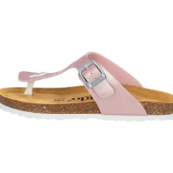 Kinder Palado Pantoletten & Badeschuhe<Kids Kos G Metallic, Zehentrenner, Kinder, Rosa