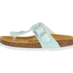 Kinder Palado Pantoletten & Badeschuhe<Kids Kos G Metallic, Zehentrenner, Kinder, Türkis