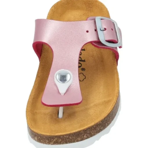 Kinder Palado Pantoletten & Badeschuhe<Kids Kos G Metallic, Zehentrenner, Kinder, Pink