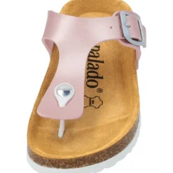 Kinder Palado Pantoletten & Badeschuhe<Kids Kos G Metallic, Zehentrenner, Kinder, Rosa