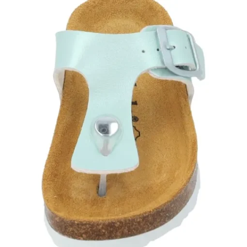 Kinder Palado Pantoletten & Badeschuhe<Kids Kos G Metallic, Zehentrenner, Kinder, Türkis