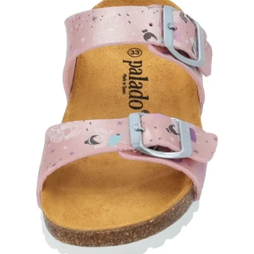 Kinder Palado Pantoletten & Badeschuhe<Kids Samos G Print, Pantoletten, Kinder, Rosa Metallic Fairy