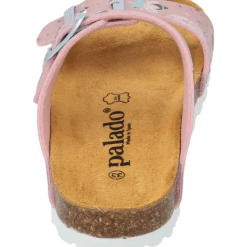 Kinder Palado Pantoletten & Badeschuhe<Kids Samos G Print, Pantoletten, Kinder, Rosa Metallic Fairy