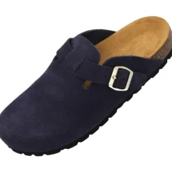 Damen Palado Pantoletten & Badeschuhe<Kiel Premium Leather, Clogs, Damen, Dunkelblau