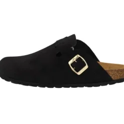 Damen Palado Pantoletten & Badeschuhe<Kiel Premium Leather, Clogs, Damen, Schwarz