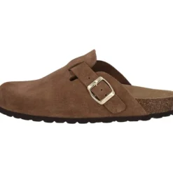 Damen Palado Pantoletten & Badeschuhe<Kiel Premium Leather, Clogs, Damen, Dunkelbraun