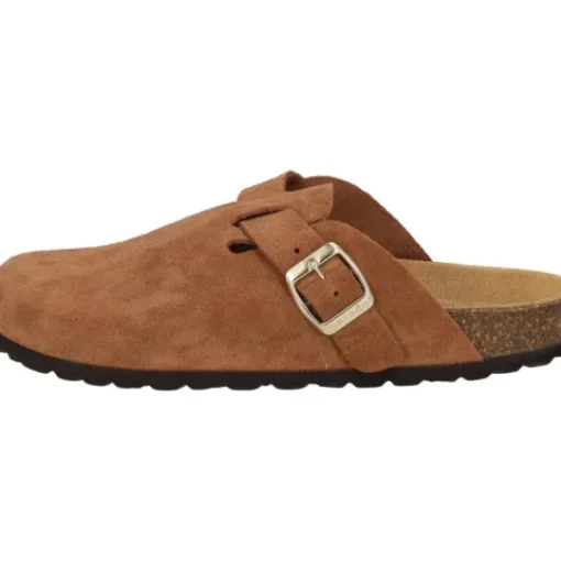 Damen Palado Pantoletten & Badeschuhe<Kiel Premium Leather, Clogs, Damen, Hellbraun