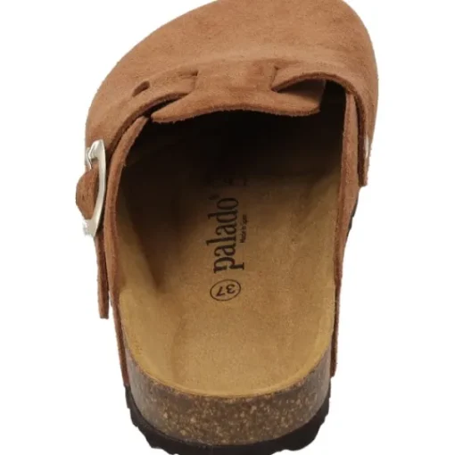 Damen Palado Pantoletten & Badeschuhe<Kiel Premium Leather, Clogs, Damen, Hellbraun