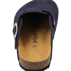 Damen Palado Pantoletten & Badeschuhe<Kiel Premium Leather, Clogs, Damen, Dunkelblau
