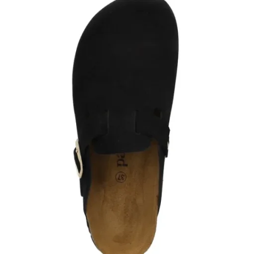 Damen Palado Pantoletten & Badeschuhe<Kiel Premium Leather, Clogs, Damen, Schwarz