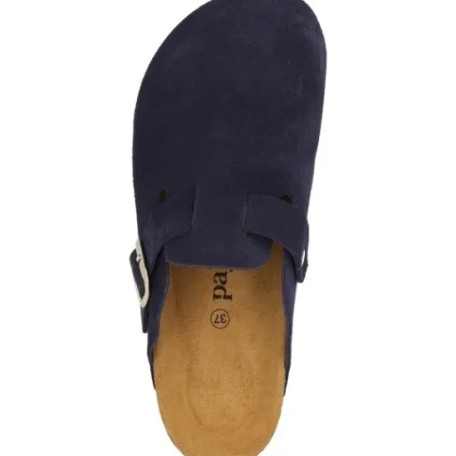 Damen Palado Pantoletten & Badeschuhe<Kiel Premium Leather, Clogs, Damen, Dunkelblau
