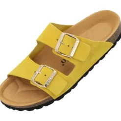 Damen Palado Pantoletten & Badeschuhe<Korfu Mono, Pantoletten, Damen, Gelb