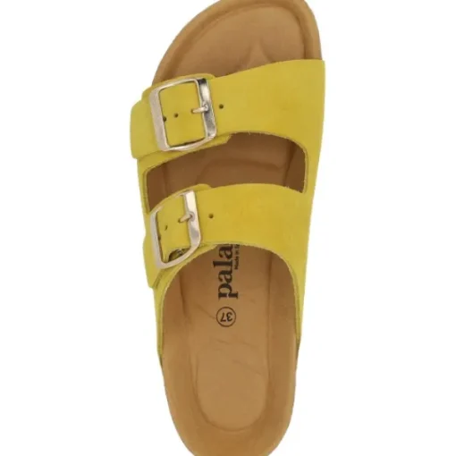 Damen Palado Pantoletten & Badeschuhe<Korfu Mono, Pantoletten, Damen, Gelb