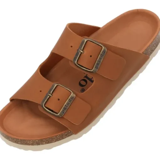 Damen Palado Pantoletten & Badeschuhe<Korfu Oiled Premium Leather, Pantoletten, Damen, Braun