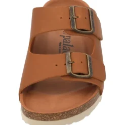 Damen Palado Pantoletten & Badeschuhe<Korfu Oiled Premium Leather, Pantoletten, Damen, Braun