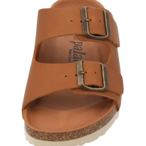 Damen Palado Pantoletten & Badeschuhe<Korfu Oiled Premium Leather, Pantoletten, Damen, Braun