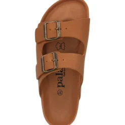 Damen Palado Pantoletten & Badeschuhe<Korfu Oiled Premium Leather, Pantoletten, Damen, Braun